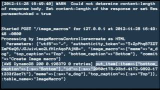 AWS re: Invent TLS 304: Getting Productive with the AWS SDK for Ruby