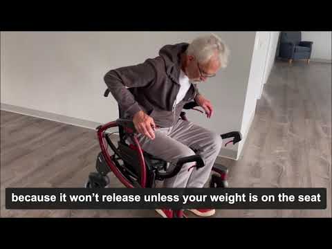 How to Lift Yourself Up in the Zeen | Upright Standing Mobility Aid With A Seat | Walking Aids