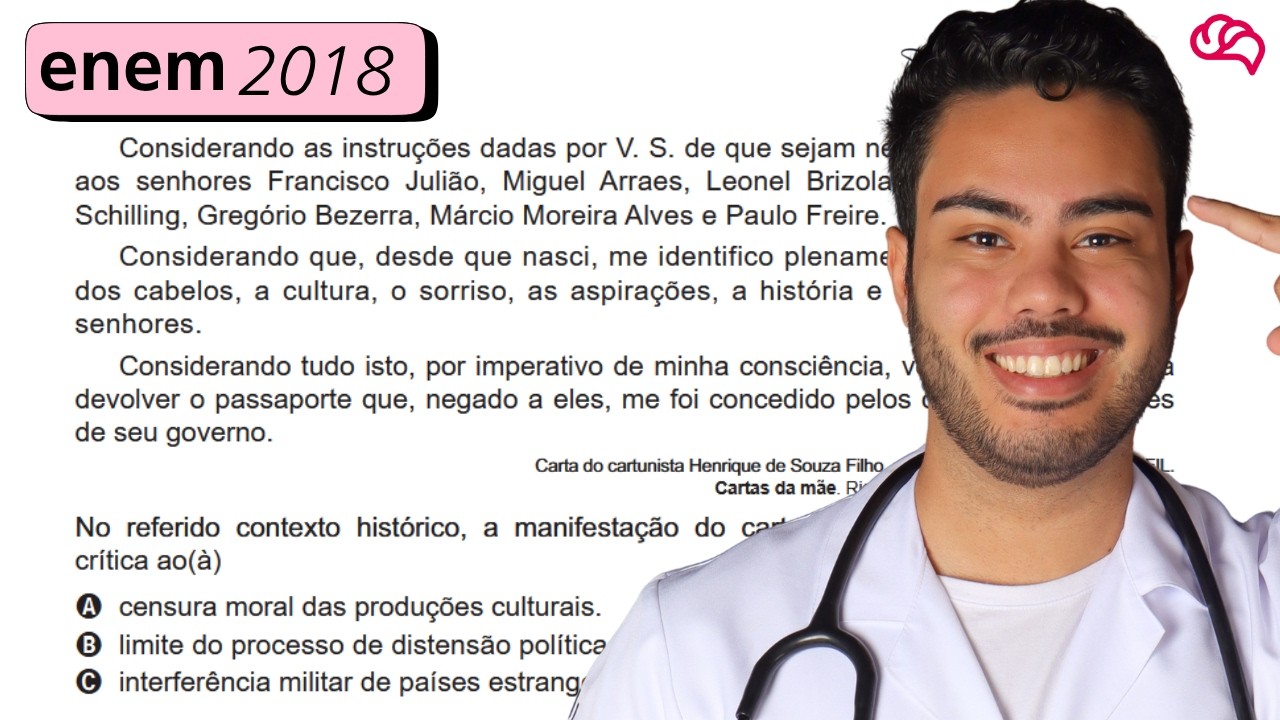 Resolução em Vídeo — Questão 69 ENEM 2018