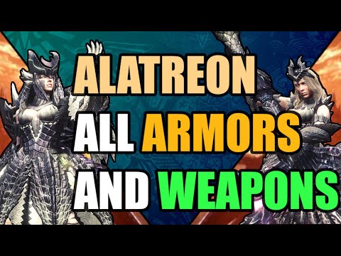 *NEW* ALATREON ALL WEAPONS AND ARMOR | MHW: ICEBORNE