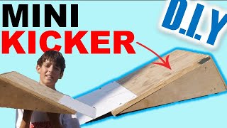 [EASY] How to make a Mini Kicker Ramp (for Skateboard, BMX and scooter)