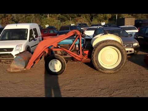 Ford Tractor With Front Loader Bucket Attachment | For Sale | Online Auction