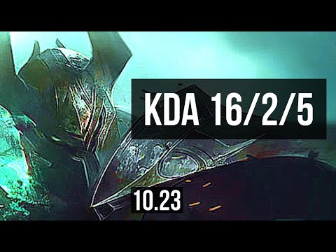MORDEKAISER vs GRAVES (JUNGLE) | 16/2/5, 7 solo kills, Godlike | TR Diamond | v10.23