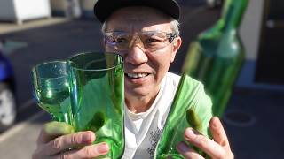 ワイン ボトルカット 【ジッポオイルを使わない超簡単なやり方】モンスターエンジン西森