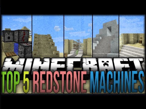 Nick Lewanowicz - Top 5 Minecraft Redstone Machines 2 Minecraft
