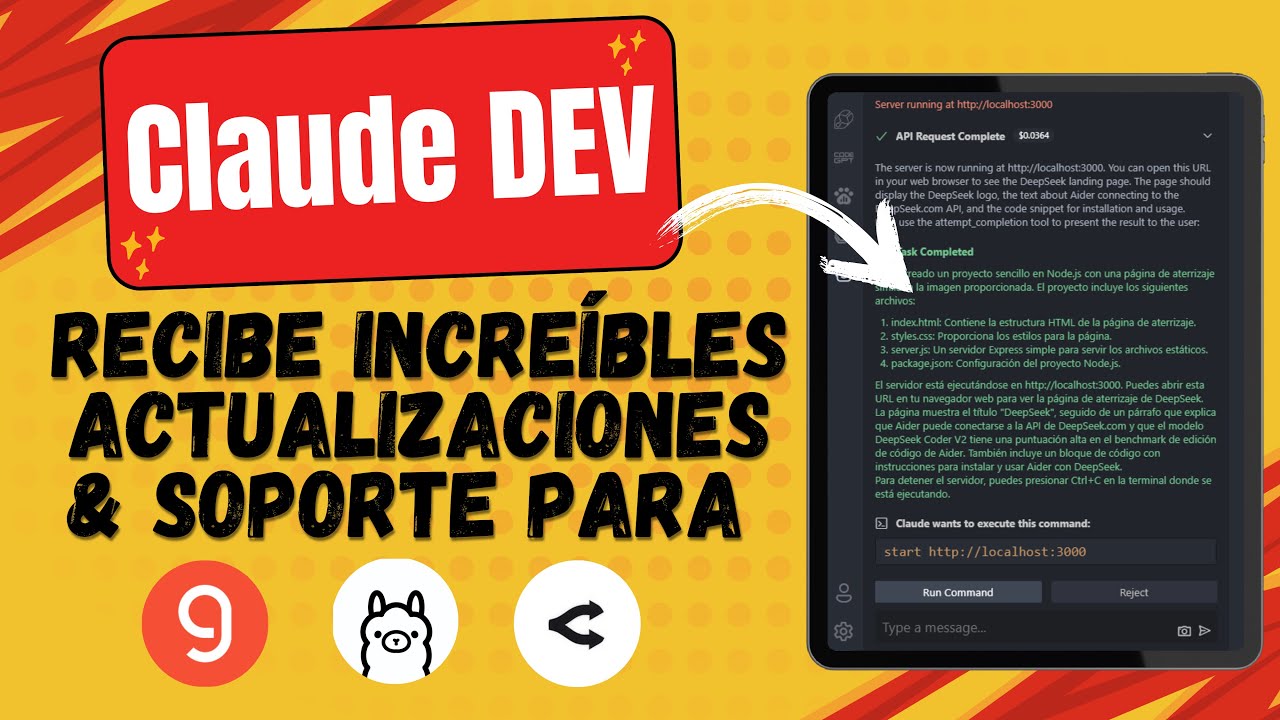 ¡Claude Dev SUPERPOTENCIADO con OpenAI, Groq, Ollama y Más: Codifica más Rápido e Inteligente!