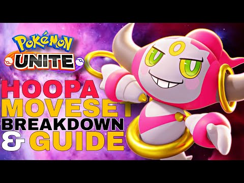 Hoopa All Move Sets and Gameplay Mechanics Breakdown🧐 | Pokemon Unite HOOPA Guide and Build 🔥