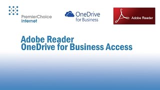 Accessing PDF Files from OneDrive & Sharepoint in Adobe Reader