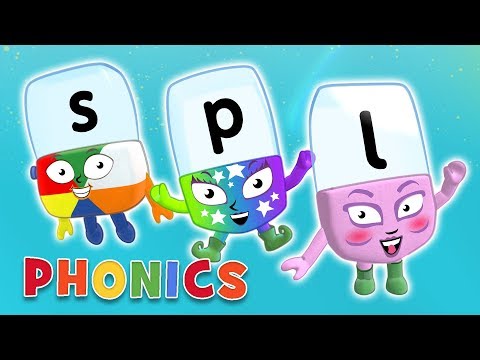 Phonics - Learn to Read | Practicing Letter Blends | Alphablocks
