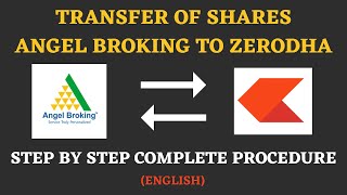 HOW TO TRANSFER SHARES FROM ANGEL BROKING TO ZERODHA - GIFTING OF SHARES - TRANSFERING OF SHARES