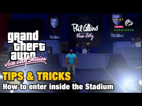 GTA Vice City Stories - Tips & Tricks - How to enter inside the Stadium