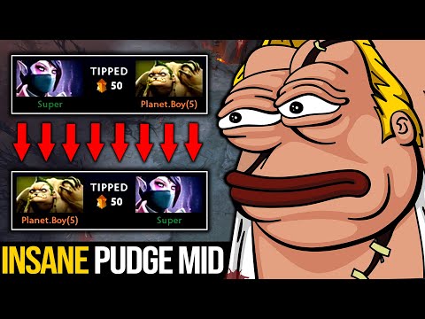 NEVER TIP THIS PUDGE!!! INSANE PUDGE MID TAUGHT TA A LESSON | Pudge Official