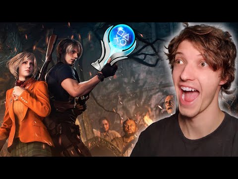 A PLATINA do RESIDENT EVIL 4 REMAKE é FANTÁSTICA! - REVI PLATINA
