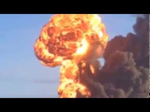 Güterzug mit Öl explodiert: Feuerwalze über North Dakota