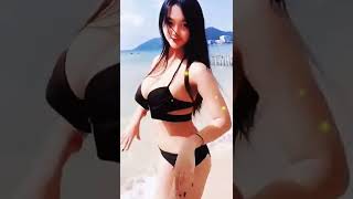 Hot Sexy Asian Girl tiktok Bikini Dance ??#shorts