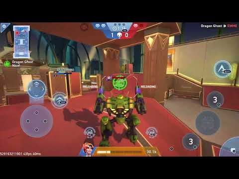 | Mech Arena | Tengu with New weapon Fusion Cannon 6