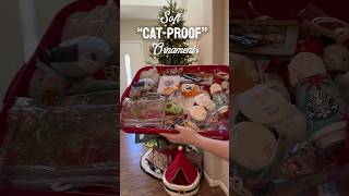 Soft “Cat-Proof Non-Breakable” Ornaments For Our Christmas Tree! 🎄🐱🐾❤️💚🙌🏼🤣