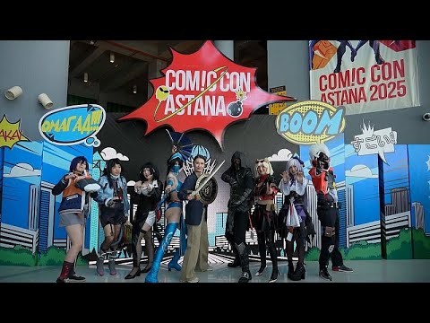 Video Thumbnail: Verrückt nach Comics: Kasachstan ist Austragungsort der größten Comic Con Zentralasiens