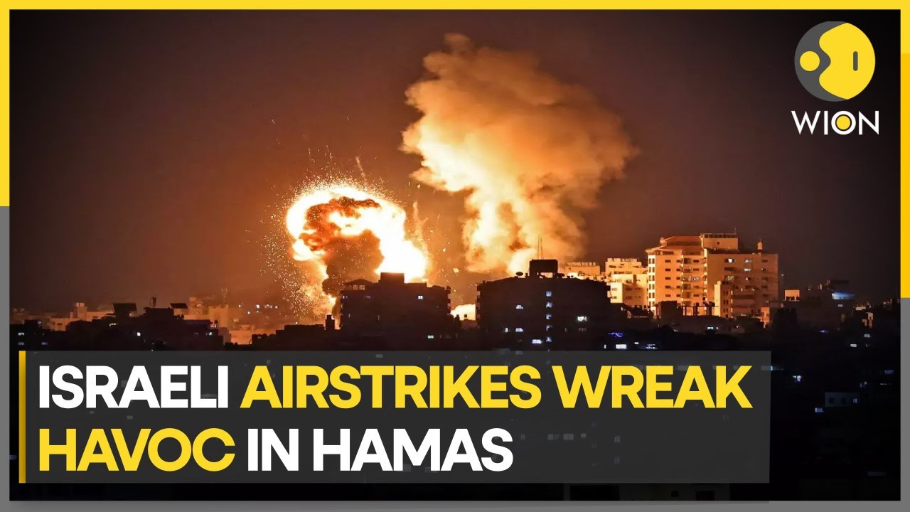 Israeli Military: Hamas tunnels and weapon-making sites targeted | Latest World News | WION
