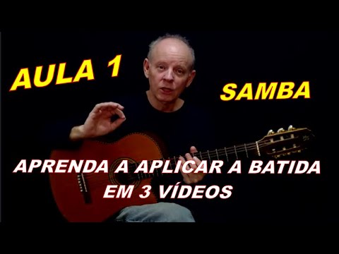 1 -  O SEGREDO DAS BATIDAS AULA SAMBA -SEQUÊNCICIA  3 AULAS