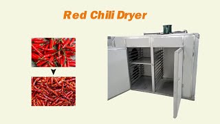 How to dry chili？| red chili drying machine | pepper dryer