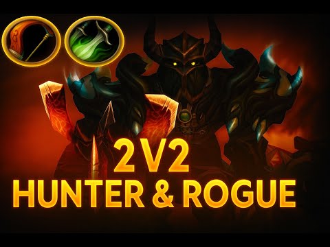 MoP Classic PvP | 2v2 Hunter/Rogue Arenas – Episode 1 | Dominate with Burst & CC