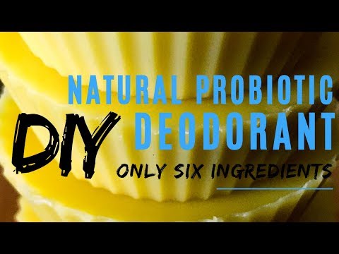 DIY Natural Probiotic Deodorant
