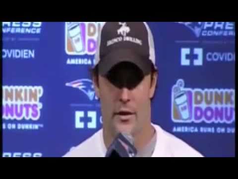 ★HOLY FEET★ Wes Welker, his 10 Foot References @ Press Conference for Rex Ryan