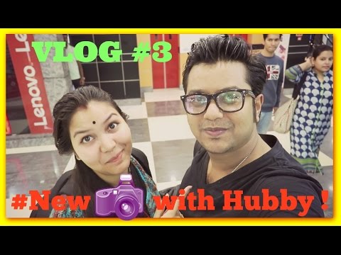 vlog#3/New camera with Husband/Meet my Husband Video