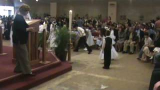 Sticky Floor in Church!