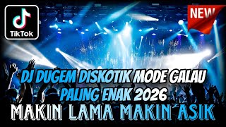 Download lagu DJ DUGEM DISKOTIK MODE GALAU FULL BASS TERBARU 2026 ⁉️ Dj Funkot Full Kencang ‼️ REMIX DJ GACOR ABIS mp3