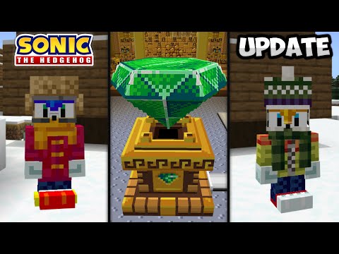 Minecraft Sonic DLC Update: Sonic Movie 2, New Skins, New Zone & More!