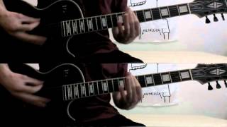 Death Angel - The Moth (Full Guitar Cover w/solo)