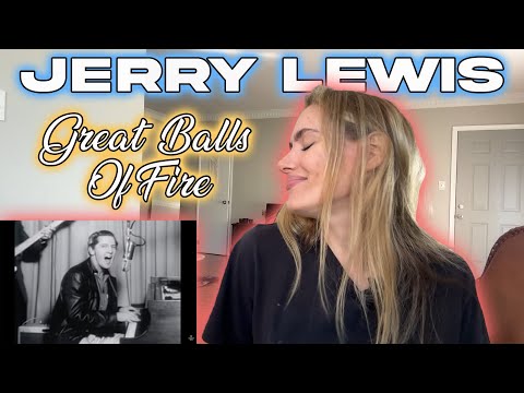 Jerry Lewis-Great Balls Of Fire!!  Russian Girl First Time Hearing!!!
