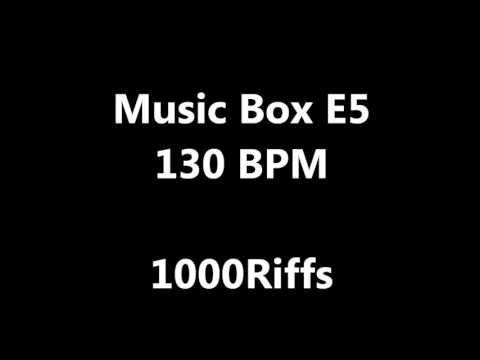 Music Box E5 Metronome : 130 BPM - Beats Per Minute