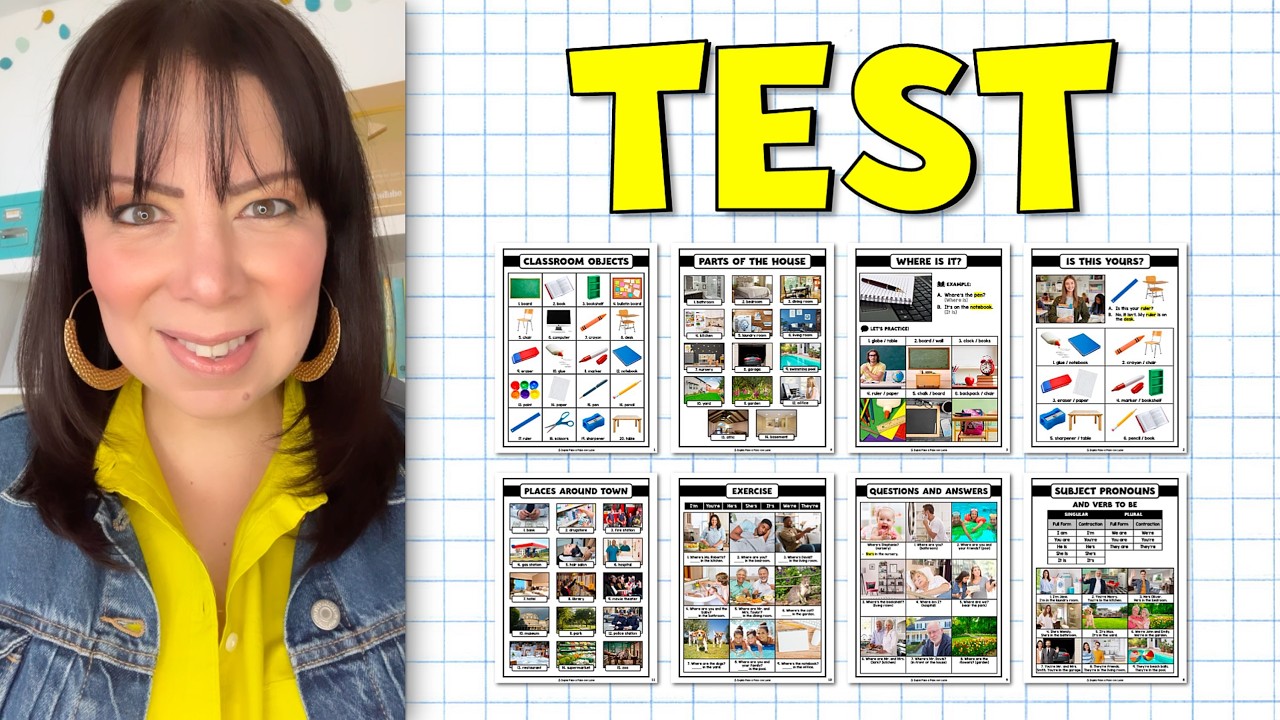 Prueba de Inglés para Principiantes | Gramática y Vocabulario Básico