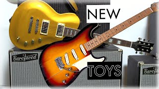 Video thumbnail for Some additions to our arsenal! Reverend Roundhouse and Greg Koch signature Gristle ST by Barefaced Audio