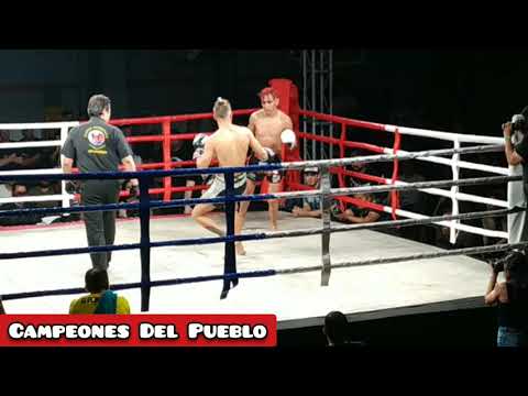 🥊Nicolás "El Maldito" Jara🇦🇷Vs🇧🇷Luis Enrique - (MUAY THAI) - [PROFESIONAL] - Bosch Tour - CDP