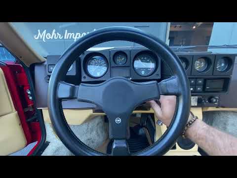 Single-Family-Owned 1984 Lamborghini Jalpa Driving Video #2 @mohrimports5776
