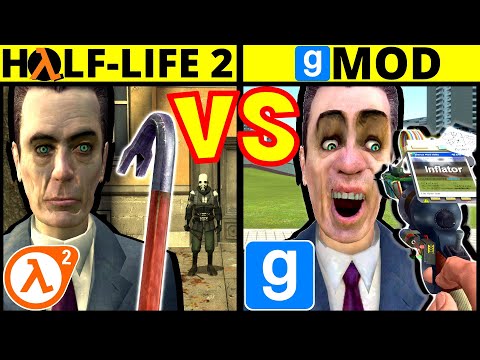 Half Life 2 VS Gmod