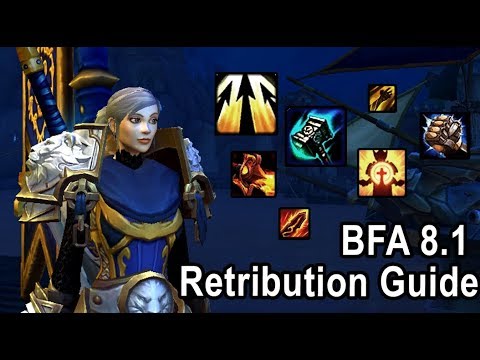 Savix Retribution Paladin PvP Guide - Talent Rotation Stats Comps - BFA 8.1