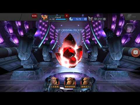 MCOC - Opening of Mole Man expeditions crystals - 5 Star crystal and Legendary Crystal