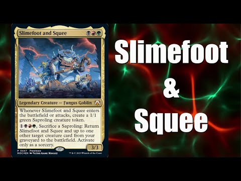 Let's Build a $100 Budget Slimefoot and Squee Commander Deck!