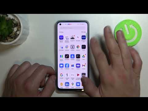 How to Remove/Restore Messages Icon from/to Home Screen on OPPO RENO 7 - Adjust Screen Icons