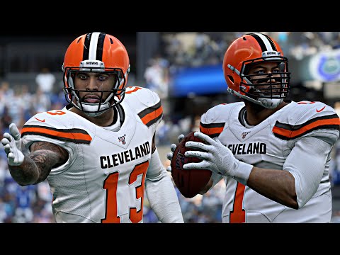 Madden 20 Career Mode - NFL DEBUT! OBJ NEEDED MY POWER! BEST QB/WR DUO!