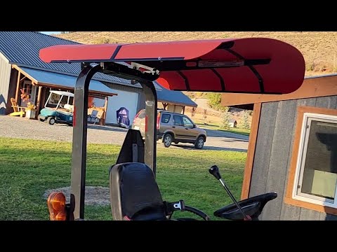 TUFF TOP TRACTOR CANOPY for ROPS - DYI Installation Instructions BX Kubota