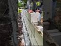 Modern Concrete Block Wall Construction Step By Step Guide