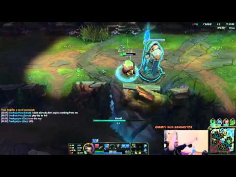 Overpow - Funny Tahm Kench Level 1 Jungle Steal - League of Legends