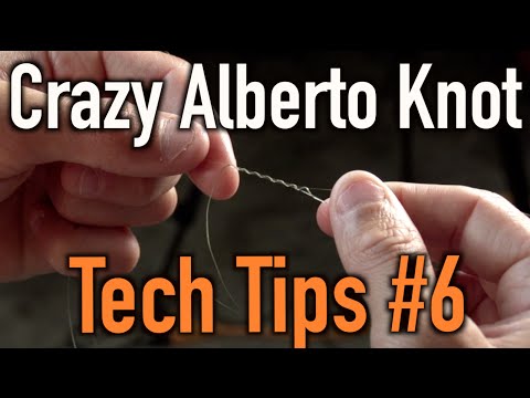 How to Tie Braided Line to Flurocarbon OR Monofilament: Crazy Alberto Knot