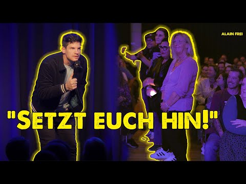 Vorpremiere endet im Chaos - Alain Frei
